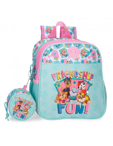 MOCHILA ADAP. 25CM. PAW PATROL FRIENDSHIP FUN